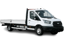 Car Hire Carhirestaines - Ford Transit Dropside Van - Van hire Carhirestaines